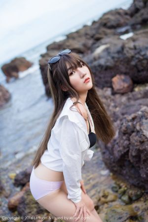 LeYuan 星乐园 Vol.012 冷不丁户外岩石湿身比基尼沙滩写真