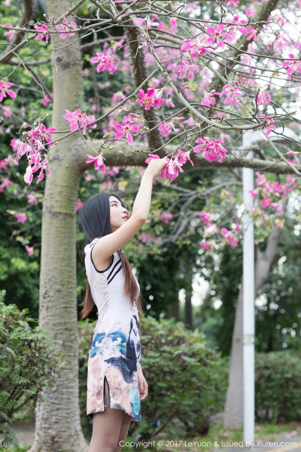 LeYuan 星乐园 Vol.039 Winki絲女郎高跟丝袜户外模特