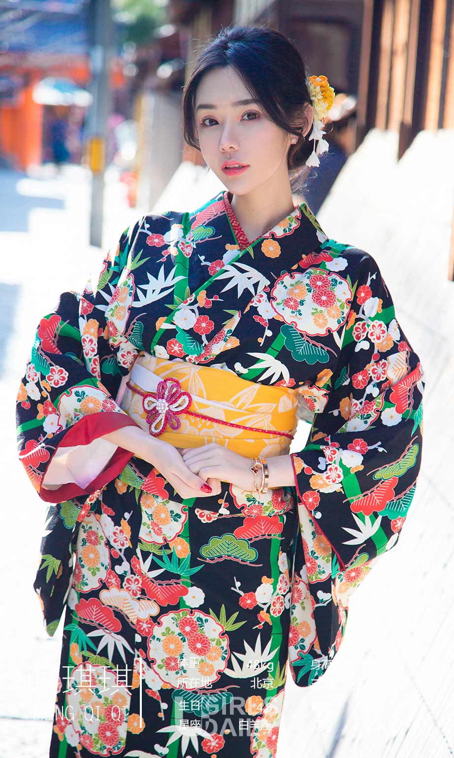 [尤果圈]青树、萌琪琪 情迷日本